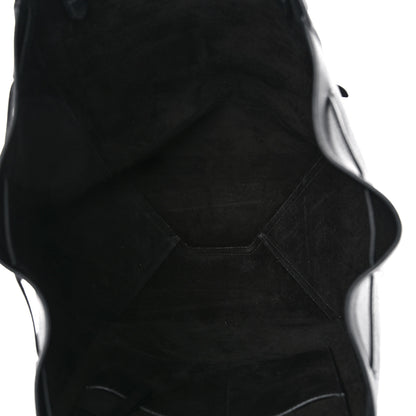 Celine Soft Grained Calfskin Medium Belt Cabas Phantom Black 5 of 10