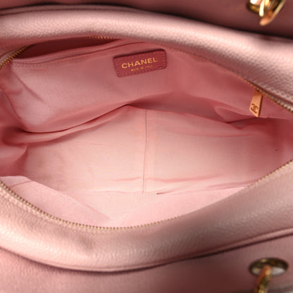 Chanel Caviar Quilted Petit Timeless Shopping Tote PTT Pink 5 of 11