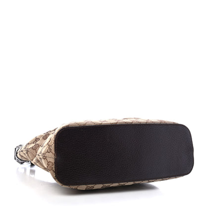 Gucci Monogram Shoulder Bag Dark Brown 3 of 4