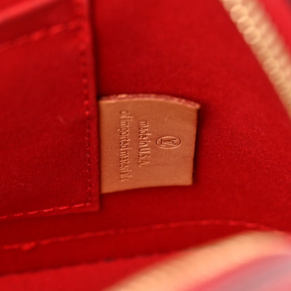 Louis Vuitton Vernis Alma BB Cherry 7 of 7