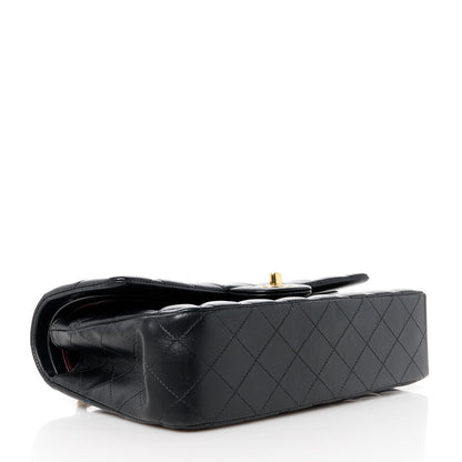 Chanel Lambskin Quilted Medium Double Flap Black 5 of 13
