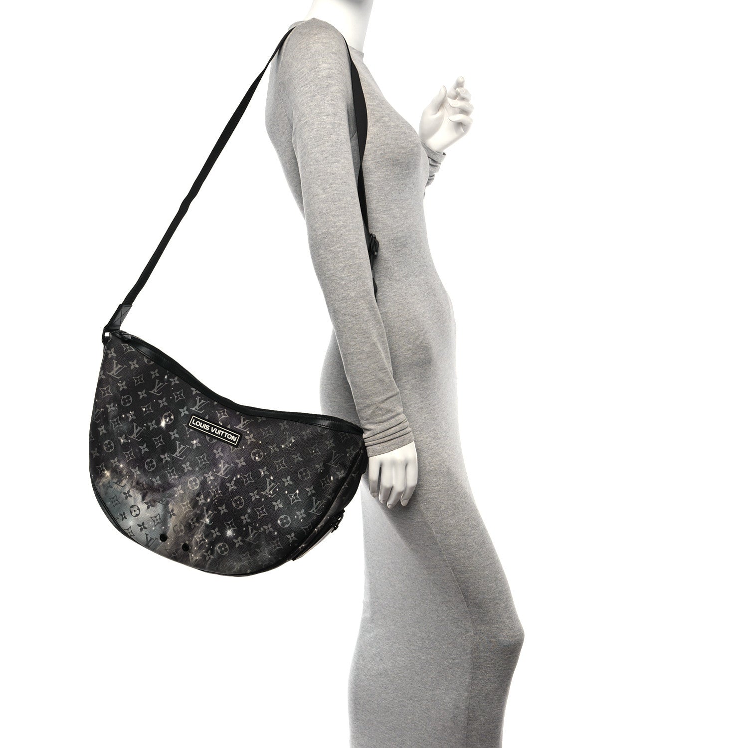Louis Vuitton Monogram Galaxy Alpha Hobo Messenger 2 of 9