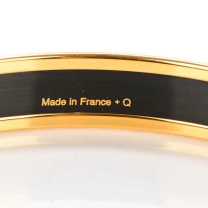Hermes Enamel Printed Narrow Rose de Compas Bracelet 62 4 of 4