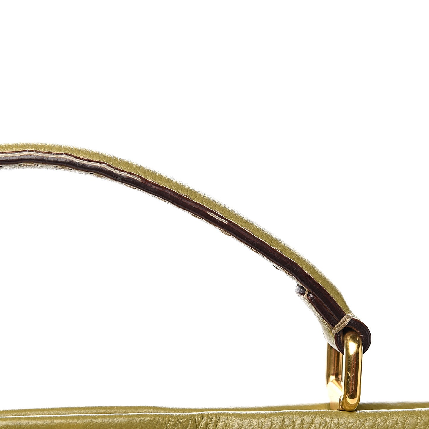 Cuoio Romano Selleria Large Peekaboo Iconic Satchel Muschio Moro