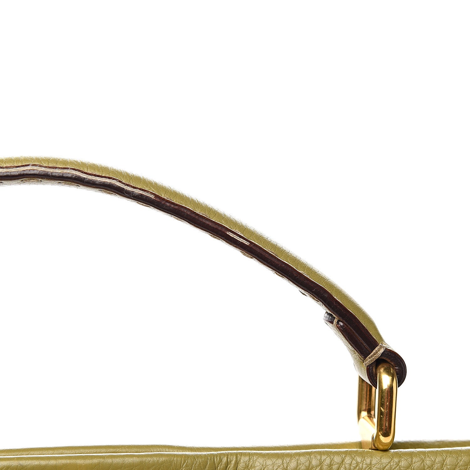 Fendi Cuoio Romano Selleria Large Peekaboo Iconic Satchel Muschio Moro 15 of 16