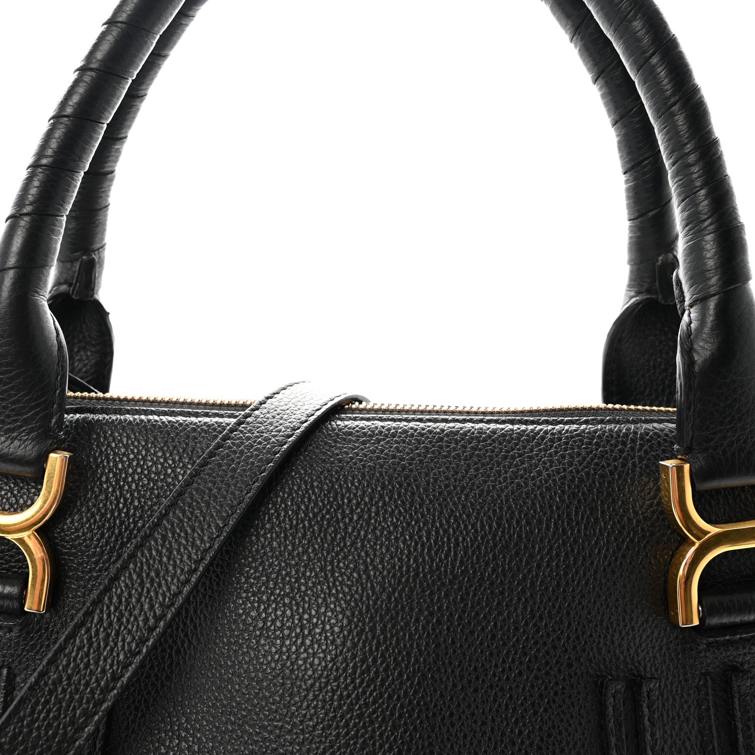 Chloe Calfskin Medium Marcie Satchel Black 7 of 9