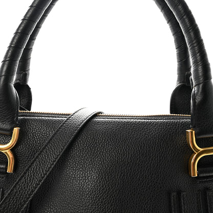 Chloe Calfskin Medium Marcie Satchel Black 7 of 9