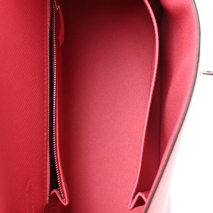 Hermes Epsom Kelly Sellier 25 Rose Azalee 4 of 10