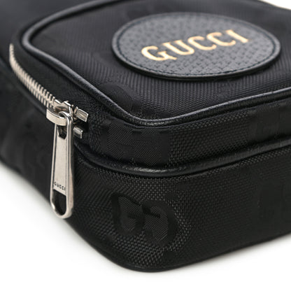Gucci Econyl Nylon Monogram Off The Grid Shoulder Bag Black 9 of 11