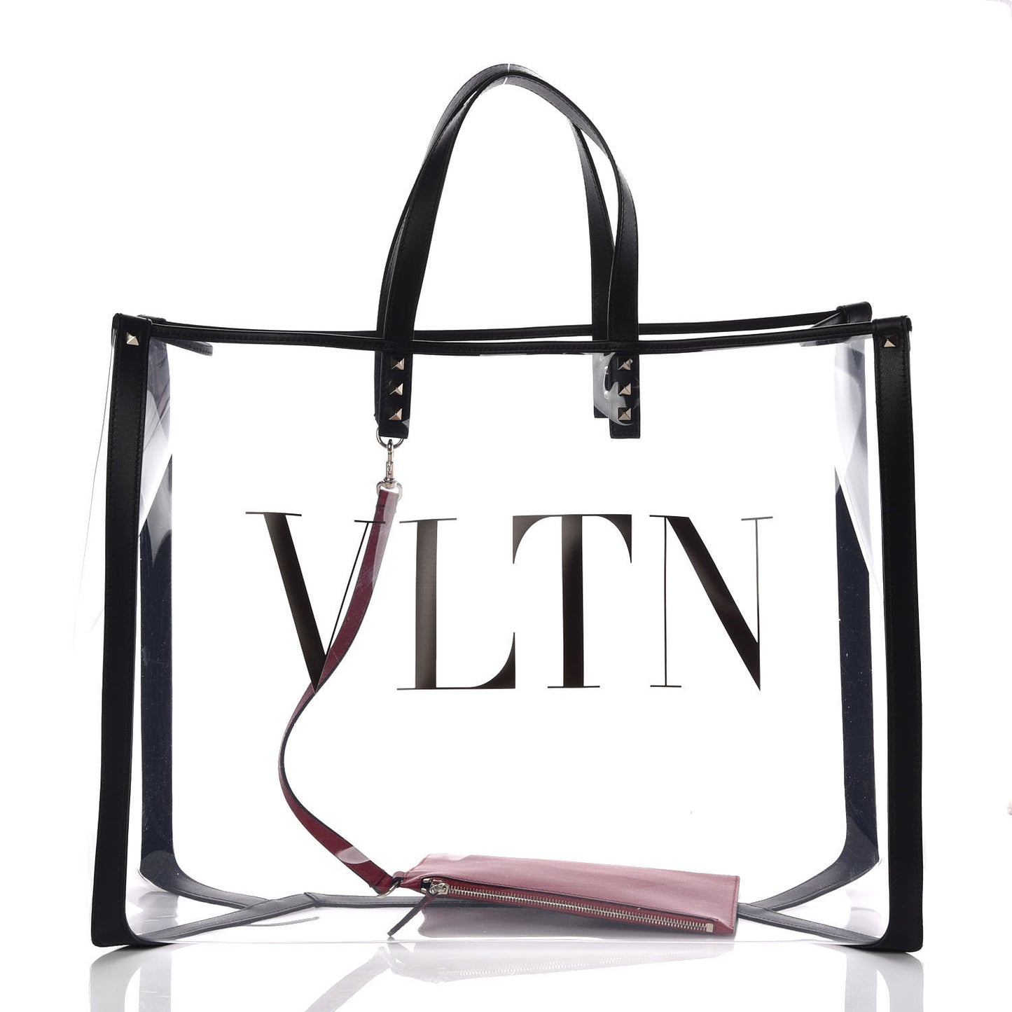Plexy VLTN Large Shopping Bag Transparent
