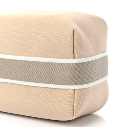Hermes Canvas Small Bride-A-Brac Pouch Natural 7 of 9