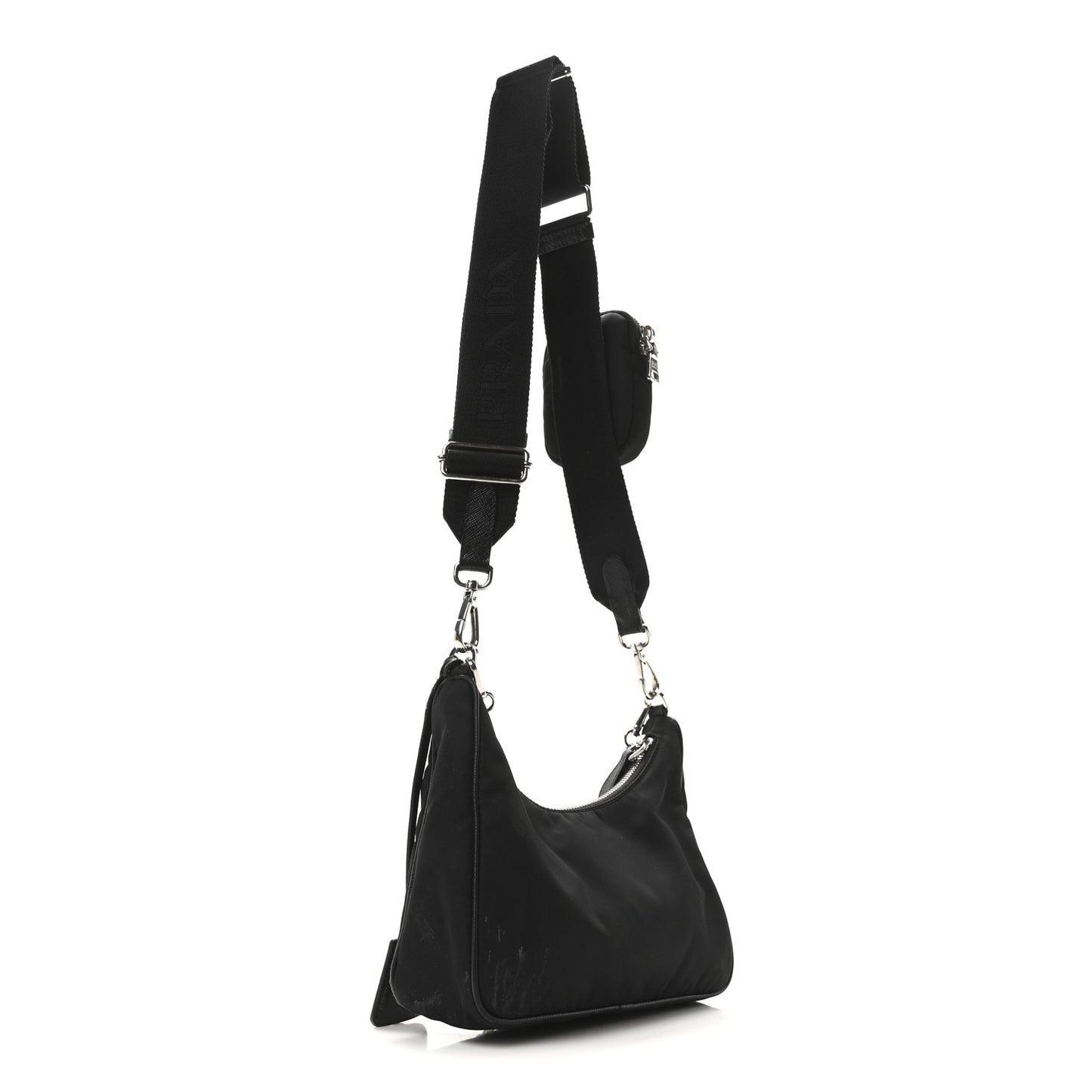 Nylon Re-Edition 2005 Shoulder Bag Black