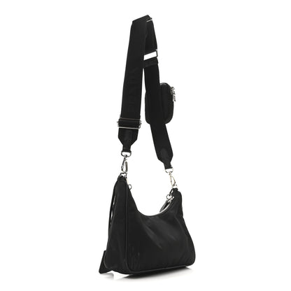 Prada Nylon Re-Edition 2005 Shoulder Bag Black 3 of 12