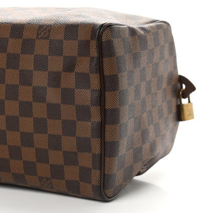 Louis Vuitton Damier Ebene Speedy 30 9 of 9