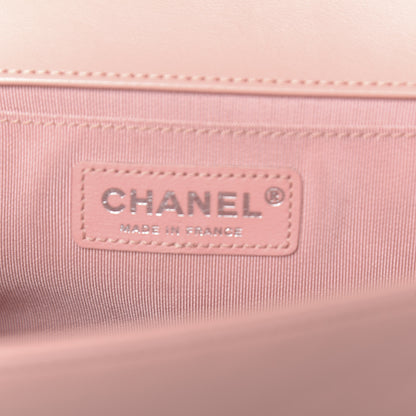 Chanel Lambskin Quilted Medium Boy Flap Light Pink 6 of 12