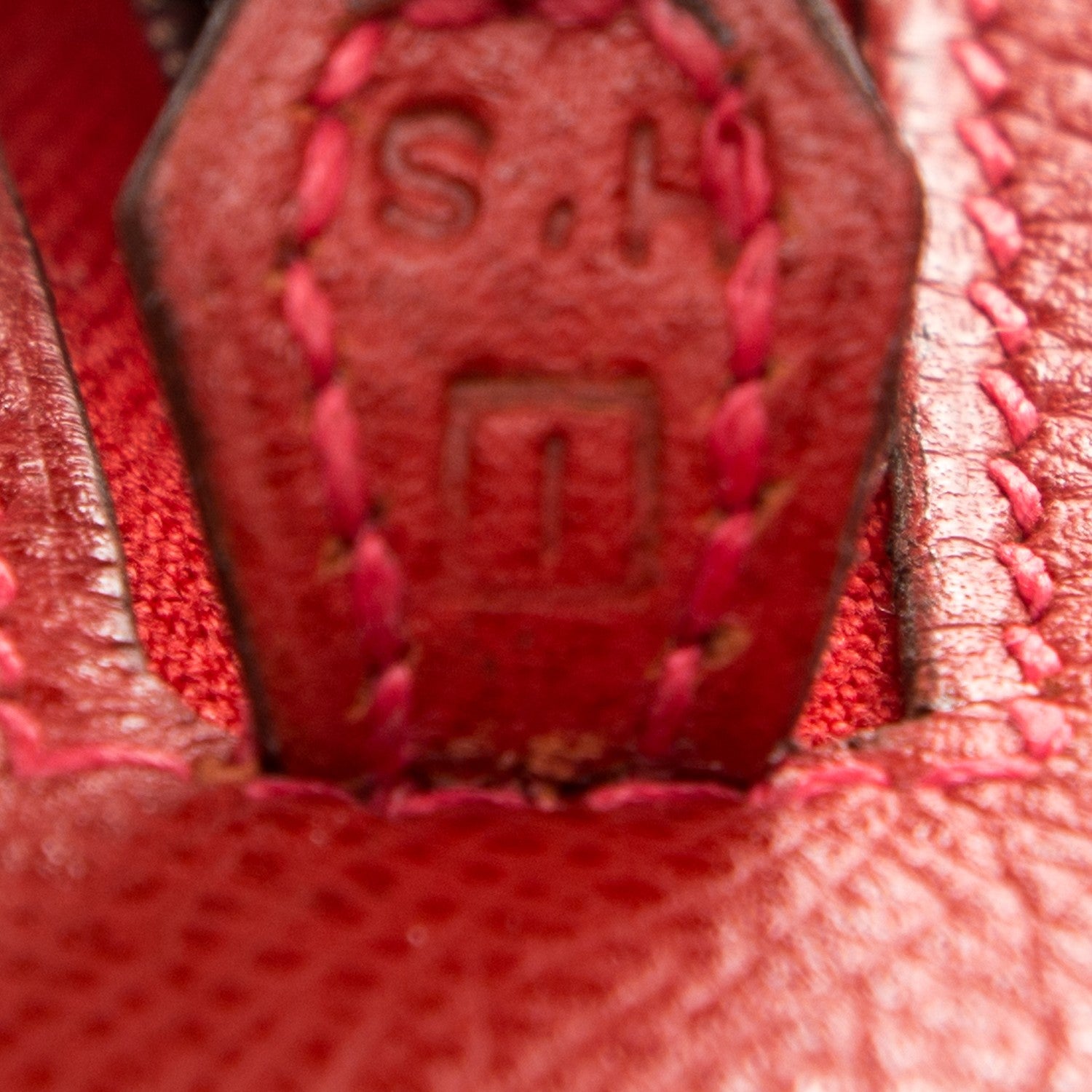 Hermes Epsom Plume 21 Rouge Casaque 7 of 7