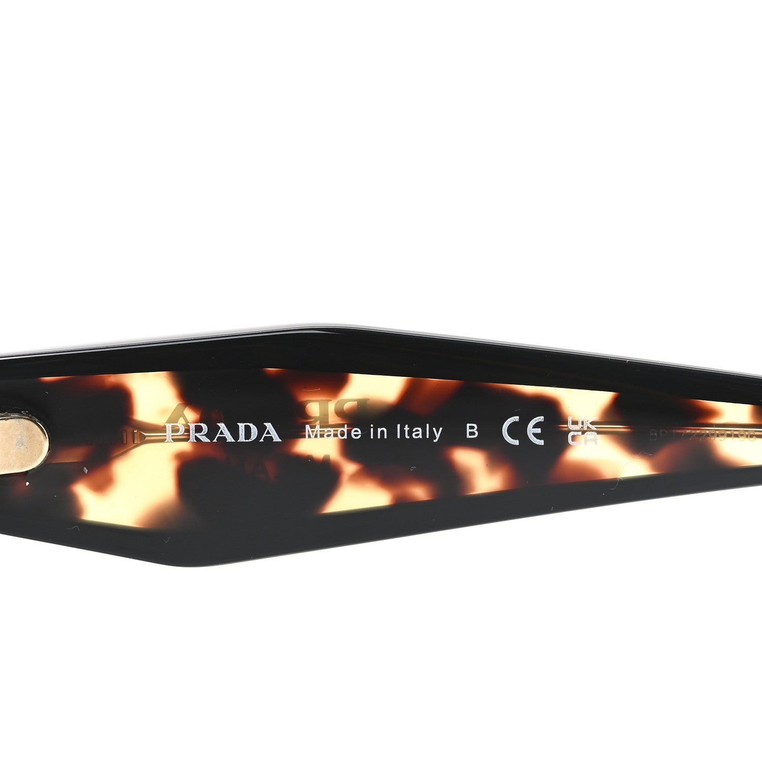 Prada Acetate Sunglasses SPR B05 Tortoise 5 of 6