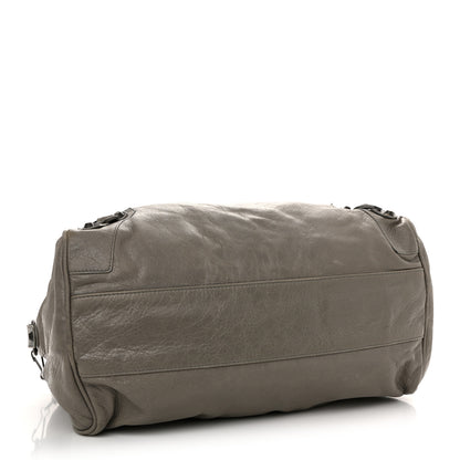 Balenciaga Agneau Classic Hardware Boston Gris Pyrite 4 of 17