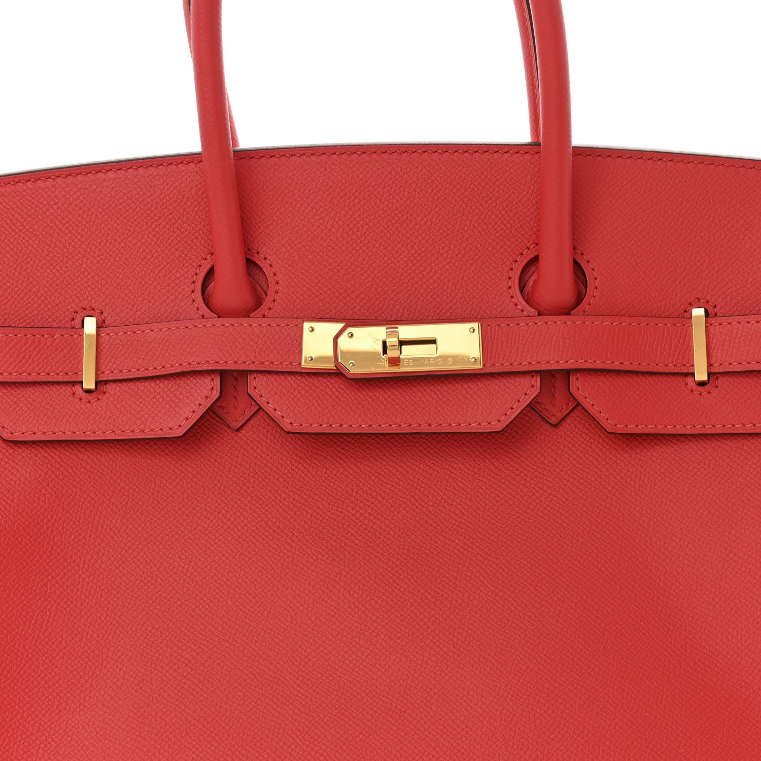 Hermes Epsom Birkin 35 Rouge Tomate 8 of 12