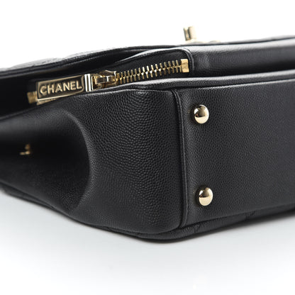 Chanel Caviar Quilted Medium Business Affinity Flap Black 9 of 13