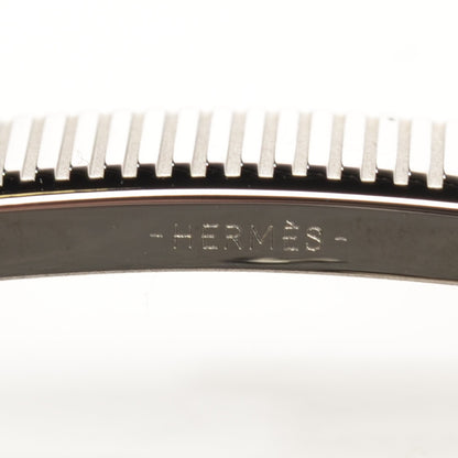 Hermes Box Togo 32mm Calandre H Belt 95 Black Orange 6 of 9