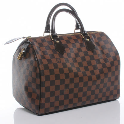 Louis Vuitton Damier Ebene Speedy 30 3 of 7