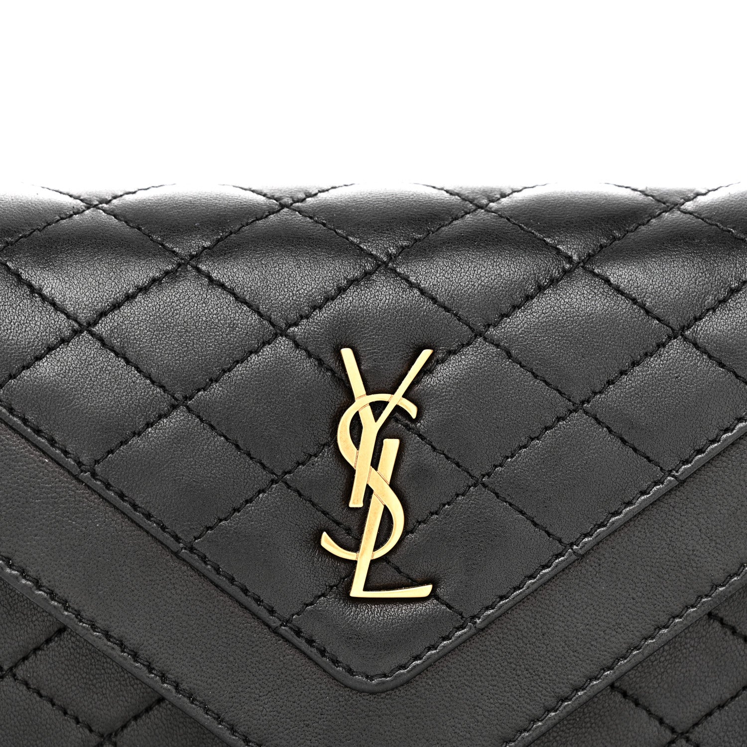 Saint Laurent Lambskin Quilted Mini Gaby Satchel Black 15 of 15