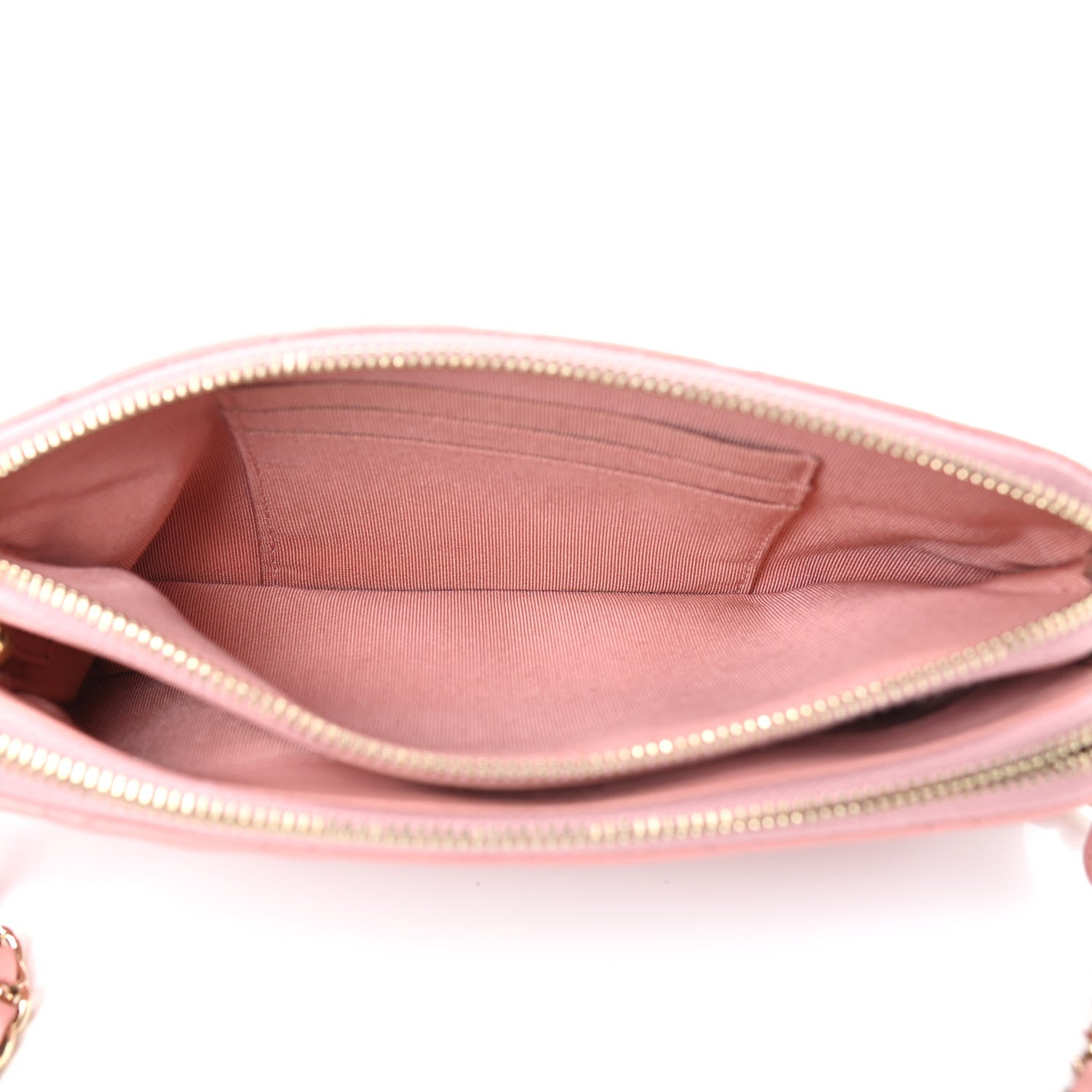 Chanel Lambskin Quilted Small Clutch With Chain Pink 6 of 13