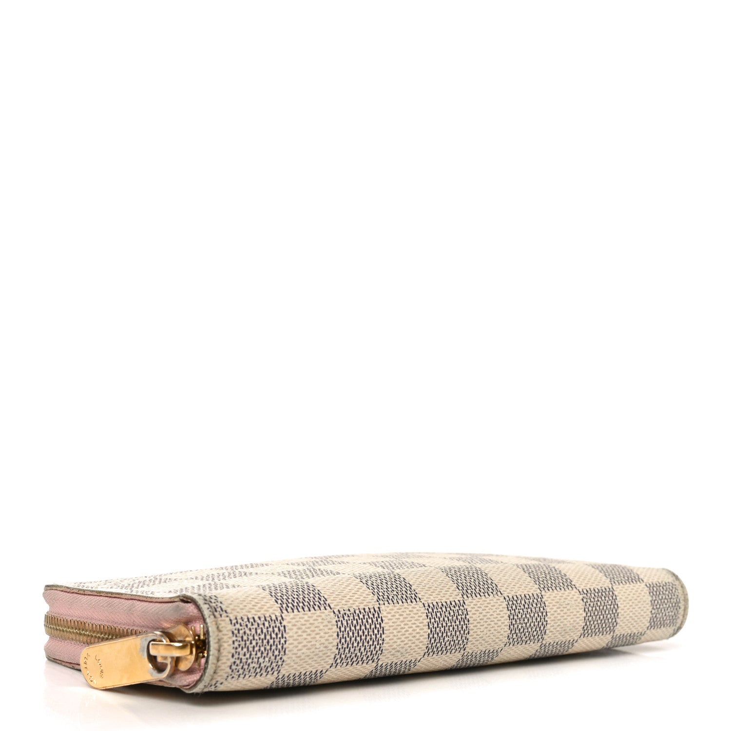 Louis Vuitton Damier Azur Zippy Wallet Rose Ballerine 4 of 9