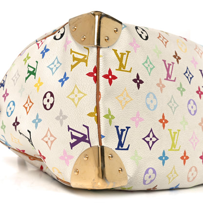 Louis Vuitton Monogram Multicolor Speedy 30 White 9 of 10