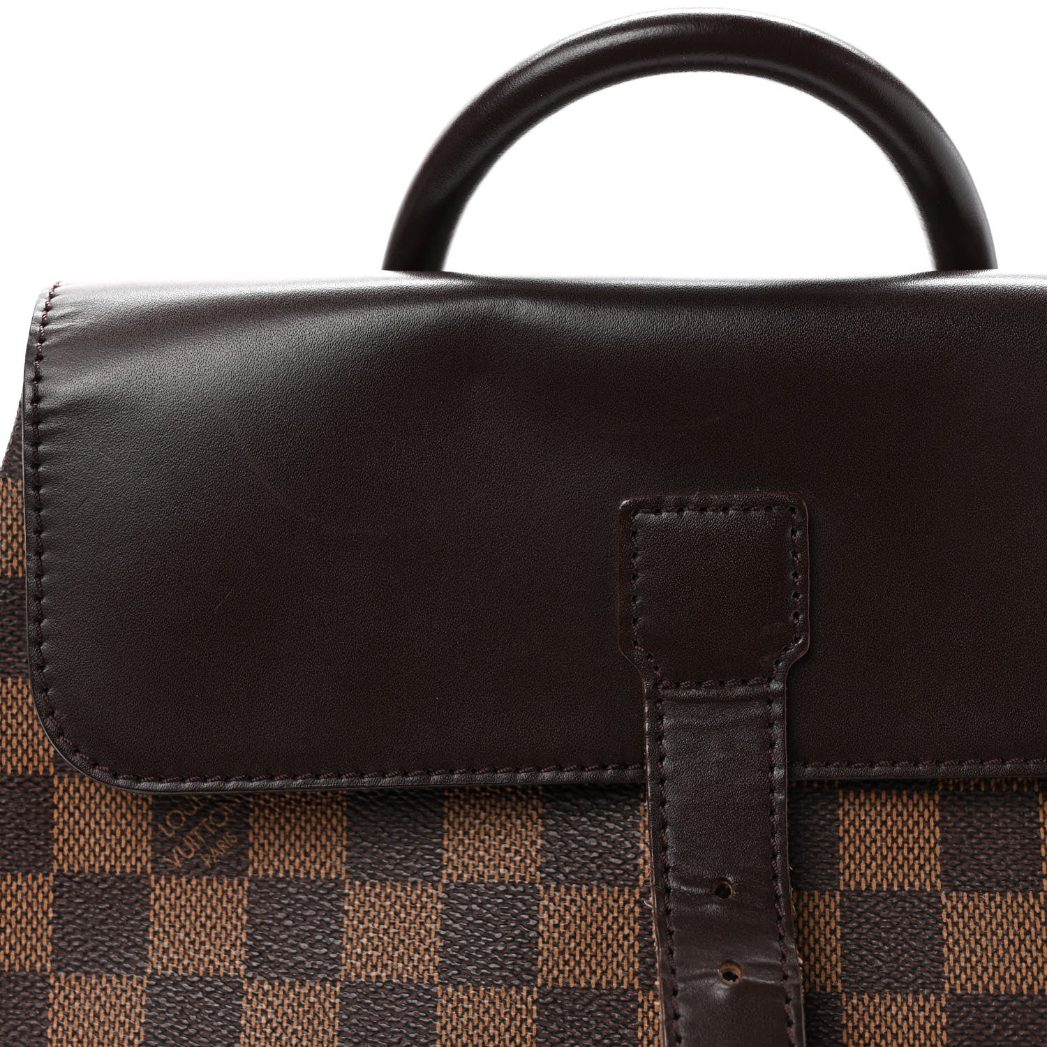 Louis Vuitton Damier Ebene Soho Backpack 13 of 13