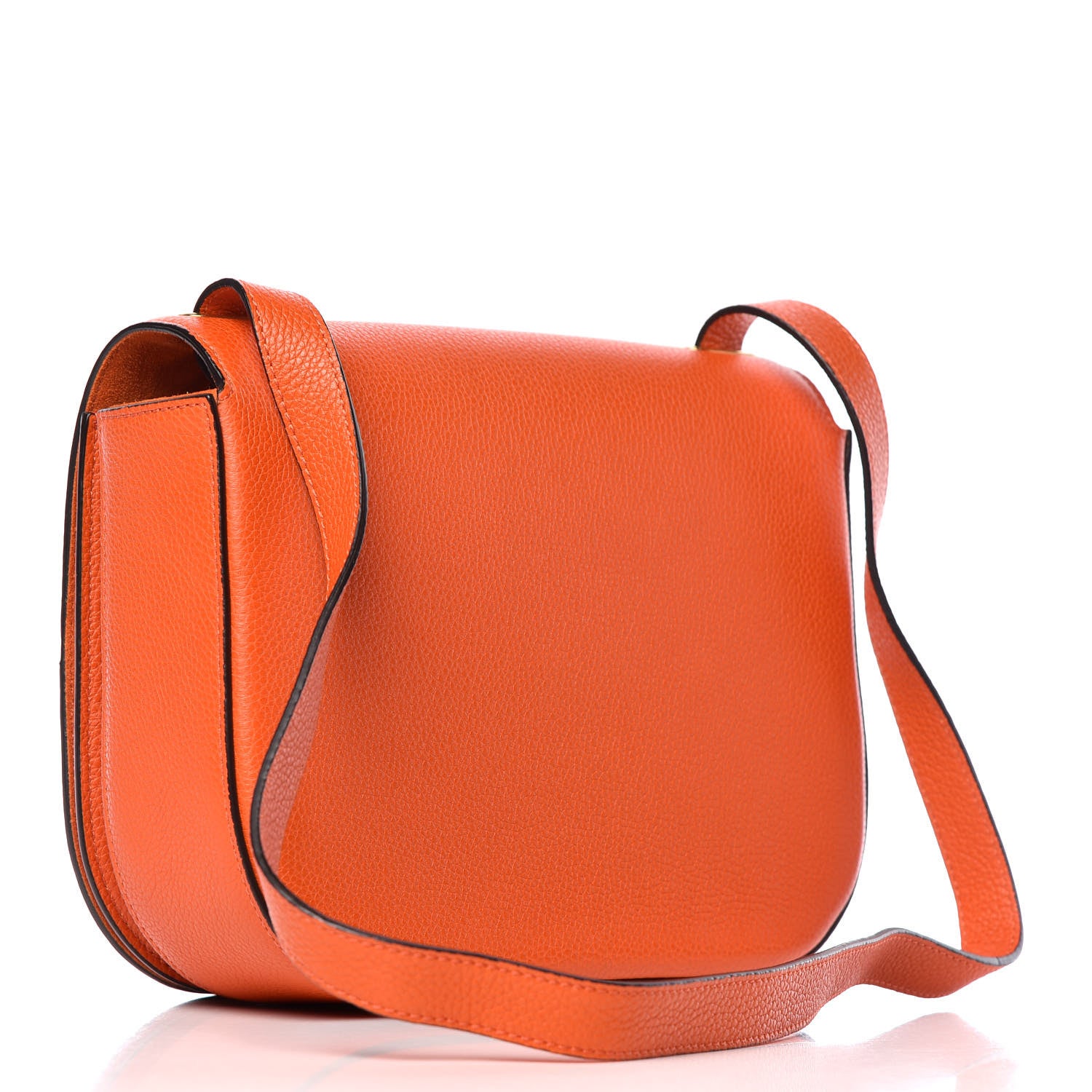 Mulberry Classic Grain Small Selwood Orange 3 of 8