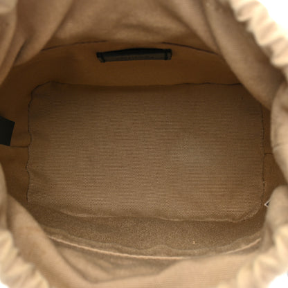 Chloe Smooth Calfskin Logo Mini Roy Bucket Bag Full Blue 5 of 11