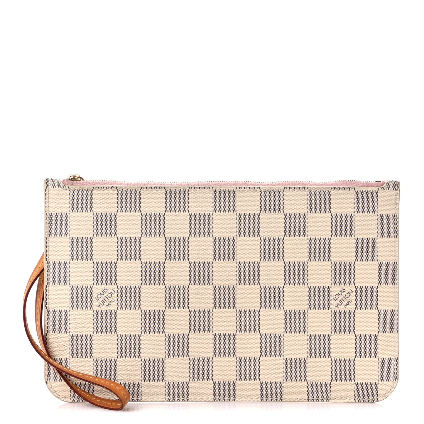 Damier Azur Neverfull MM GM Pochette Rose Ballerine
