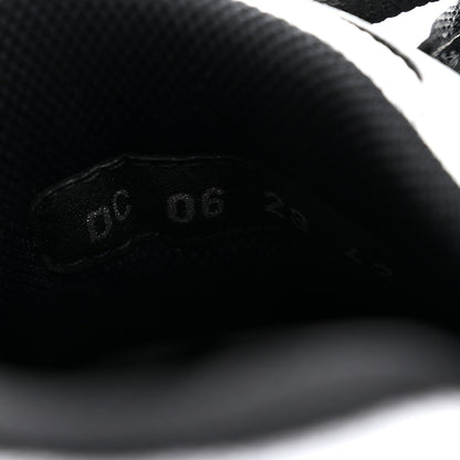 Christian Dior Technical Mesh Calfskin Mens B30 Sneakers 42 Silver Black White 10 of 11