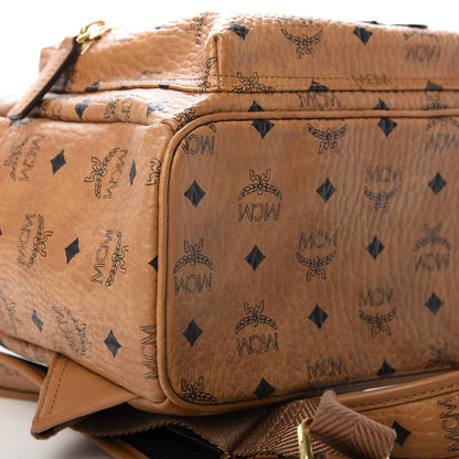 MCM Visetos Year Of The Mouse Small Stark Backpack Cognac 3 of 4