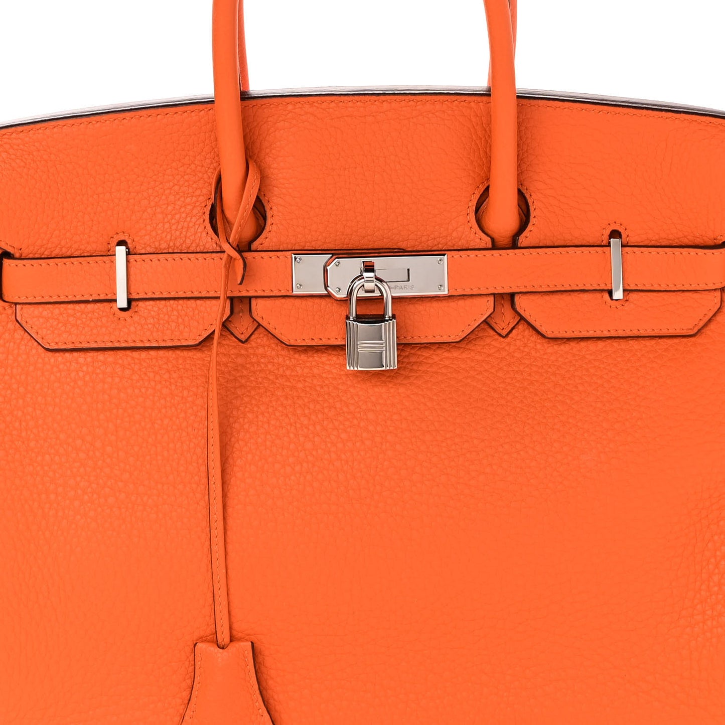 Togo Birkin 35 Orange