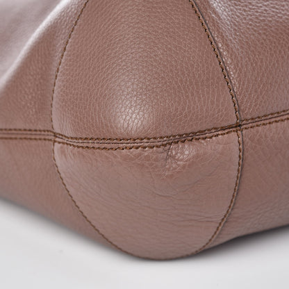 Gucci Pebbled Calfskin Medium Soho Chain Hobo Dark Cipria 9 of 11