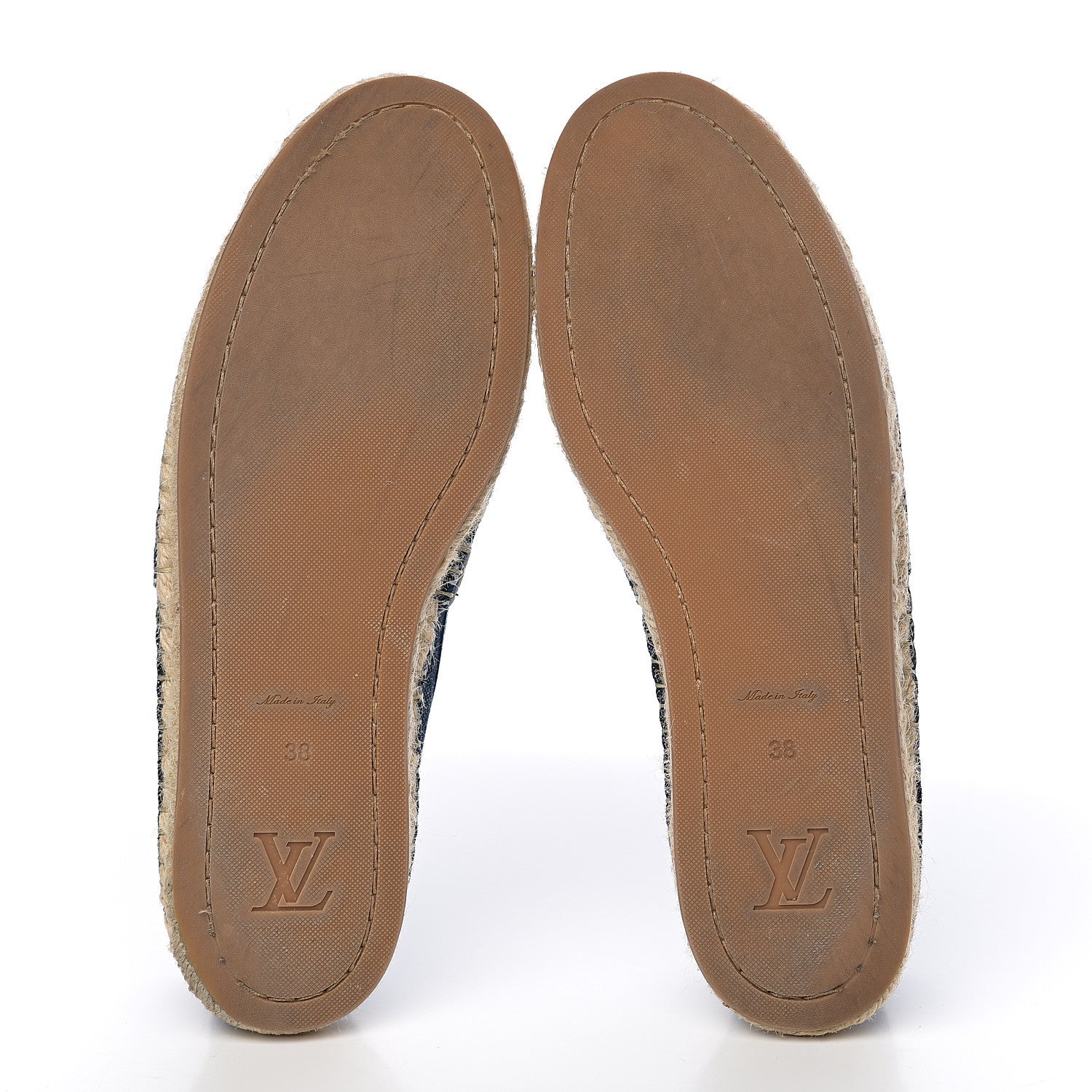 Louis Vuitton Denim Croisiere Espadrille 38 Marine 5 of 11