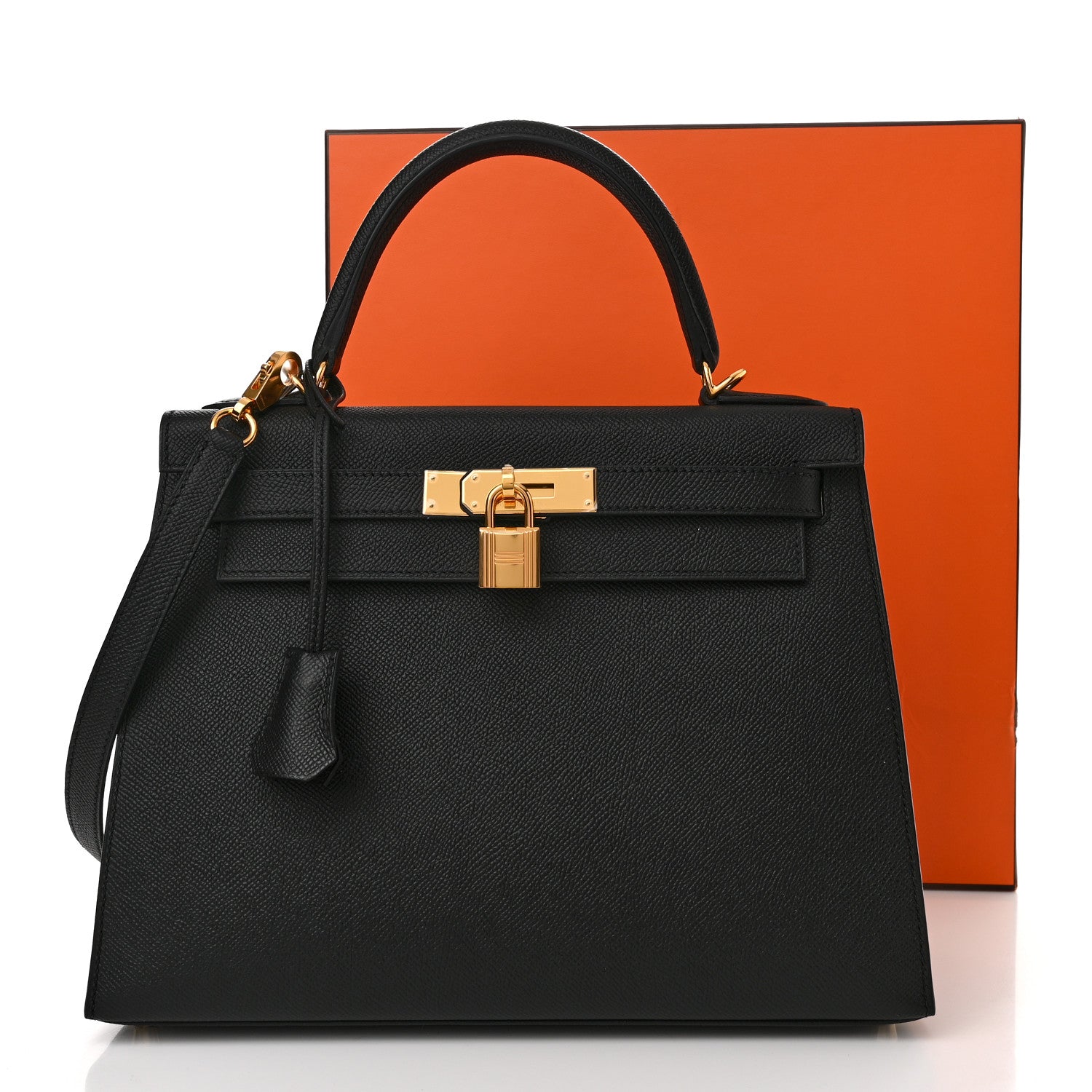 Hermes Epsom Kelly Sellier 28 Black 14 of 14