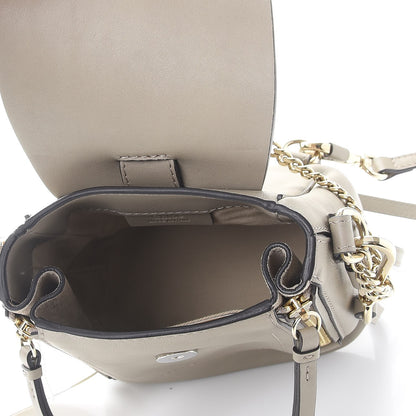 Chloe Suede Calfskin Mini Faye Backpack Motty Grey 5 of 7