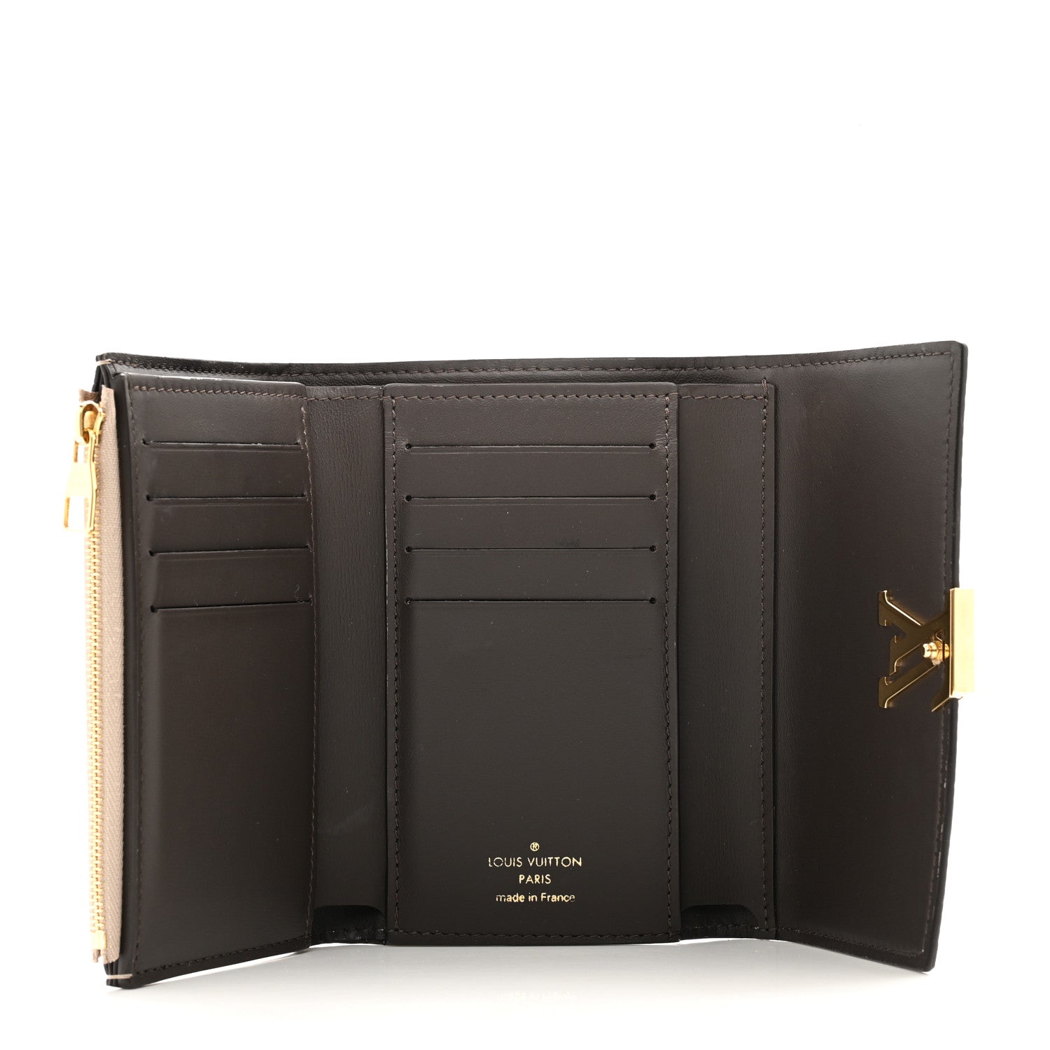 Louis Vuitton Taurillon Capucines Compact Wallet Galet 5 of 8