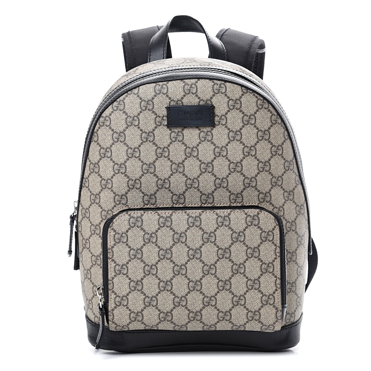 GG Supreme Monogram Small Eden Day Backpack Black