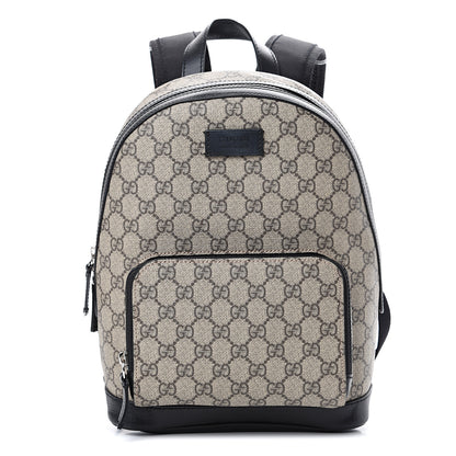 Gucci GG Supreme Monogram Small Eden Day Backpack Black 1 of 9