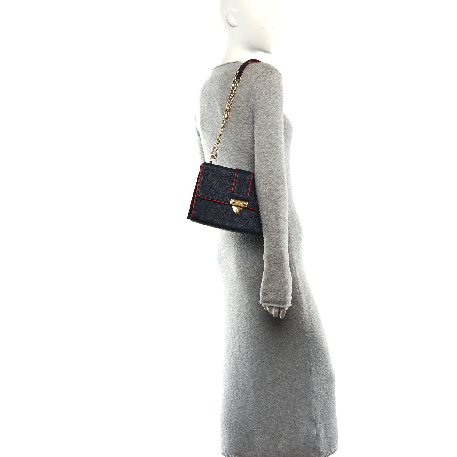 Louis Vuitton Empreinte Saint Sulpice PM Marine Rouge 2 of 9