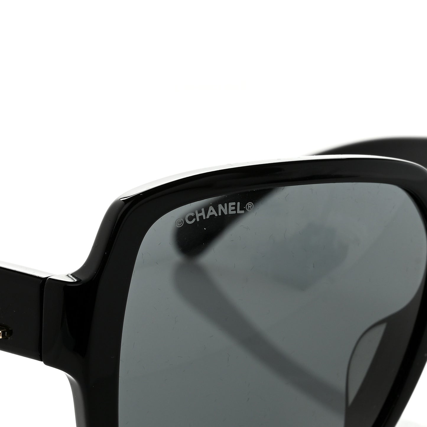 Acetate Square Sunglasses 5408 Black