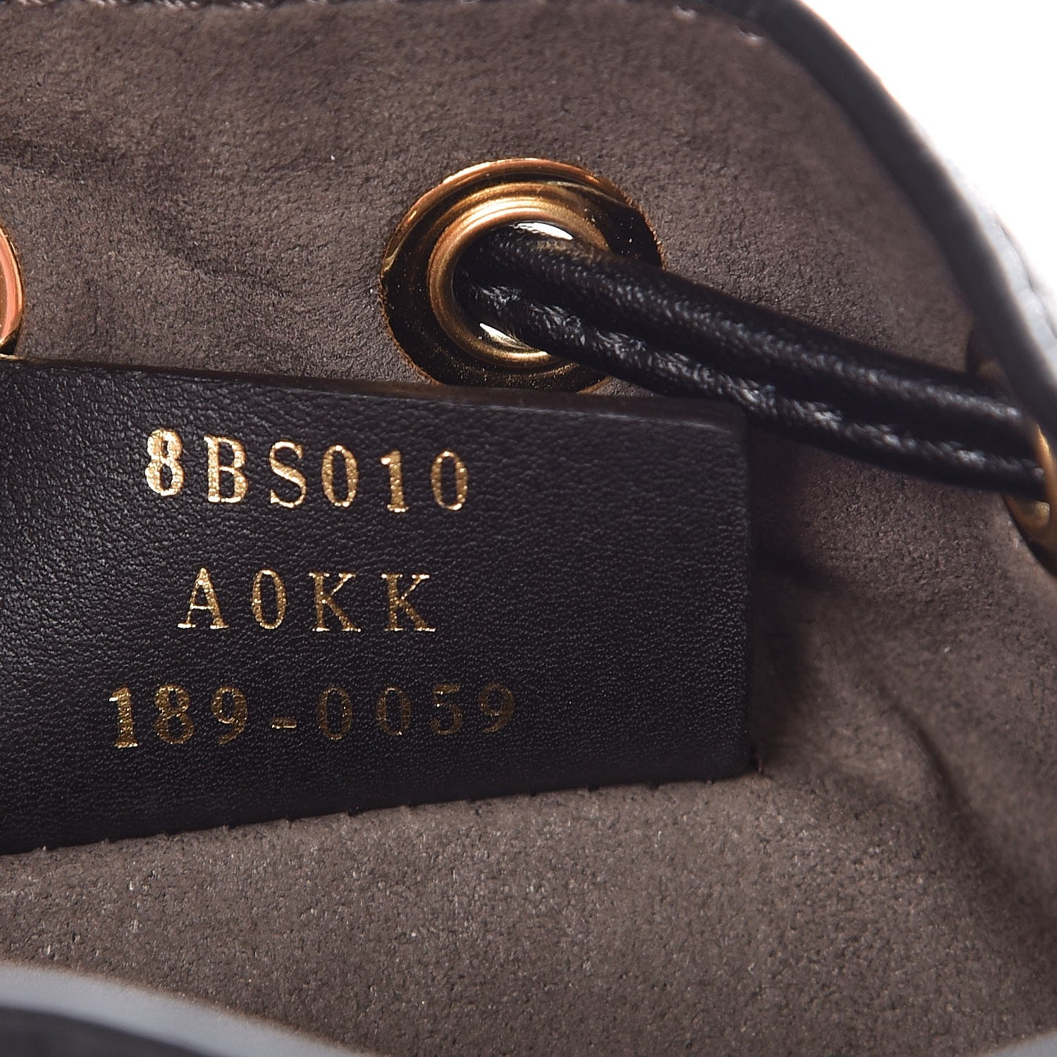 Fendi Vitello Liberty Lucido F is Fendi Mini Mon Tresor Bucket Bag Black 7 of 11