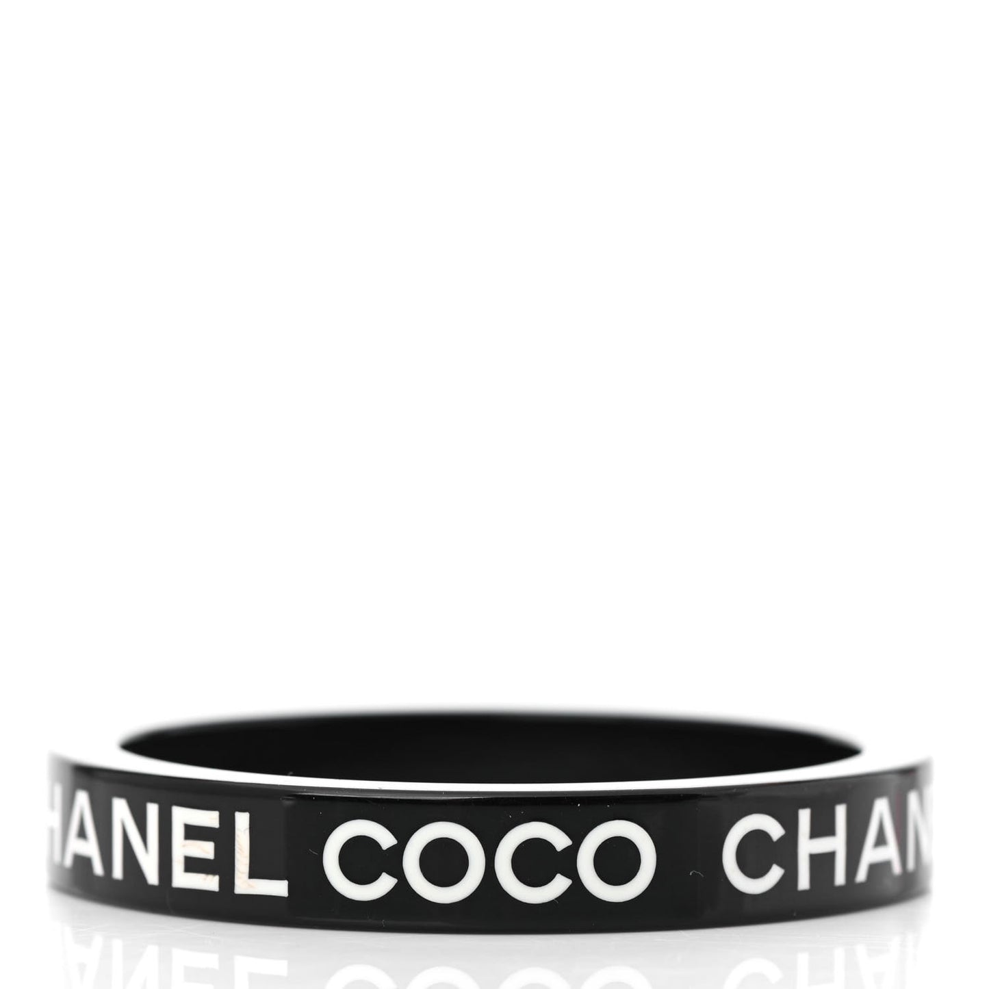 Resin Coco Bangle Black