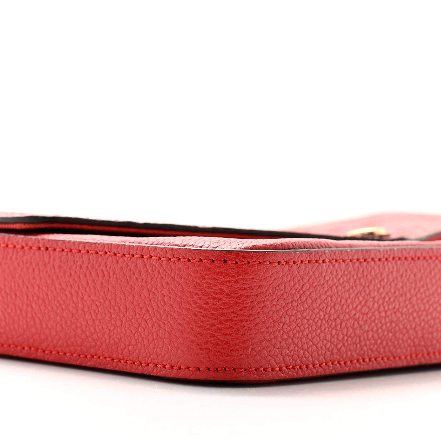 Louis Vuitton Empreinte Pochette Felicie Chain Wallet Scarlet 9 of 11