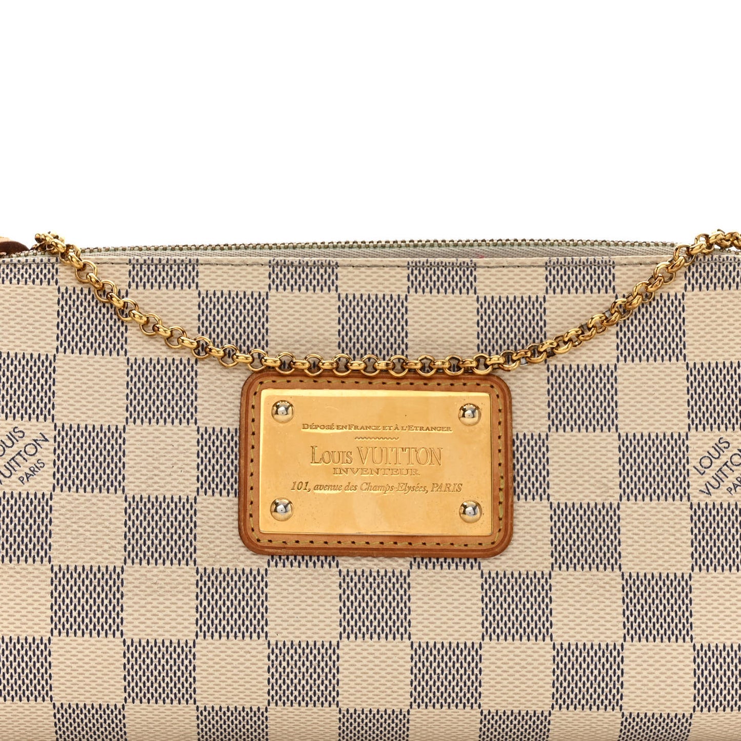 Damier Azur Eva Clutch